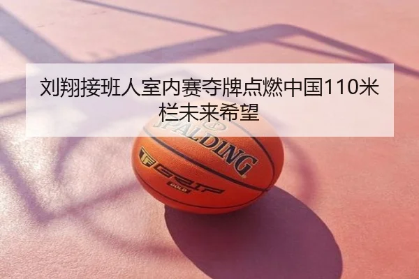 刘翔接班人室内赛夺牌点燃中国110米栏未来希望
